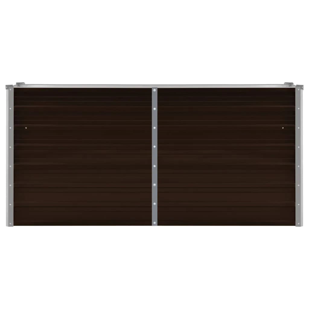 Plantenbak Verhoogd Gegalvaniseerd Staal 160 x 40 x 77 cm