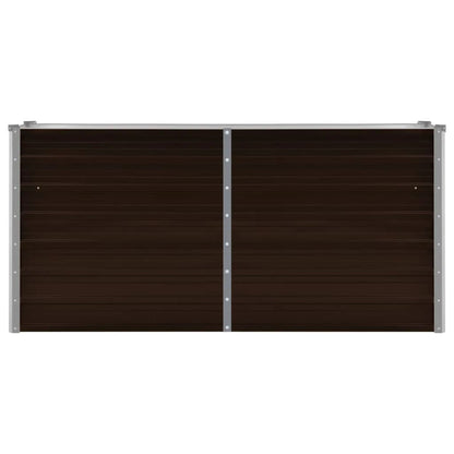 Plantenbak Verhoogd Gegalvaniseerd Staal 160 x 40 x 77 cm