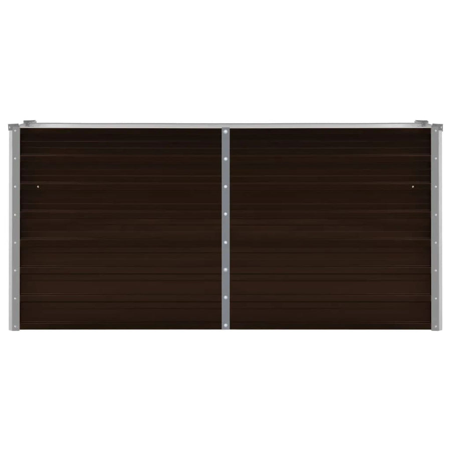 Plantenbak Verhoogd Gegalvaniseerd Staal 160 x 40 x 77 cm