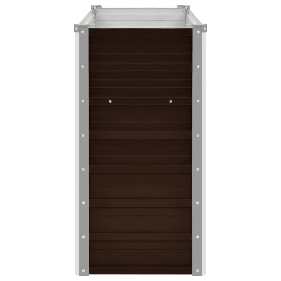 Plantenbak Verhoogd Gegalvaniseerd Staal 160 x 40 x 77 cm
