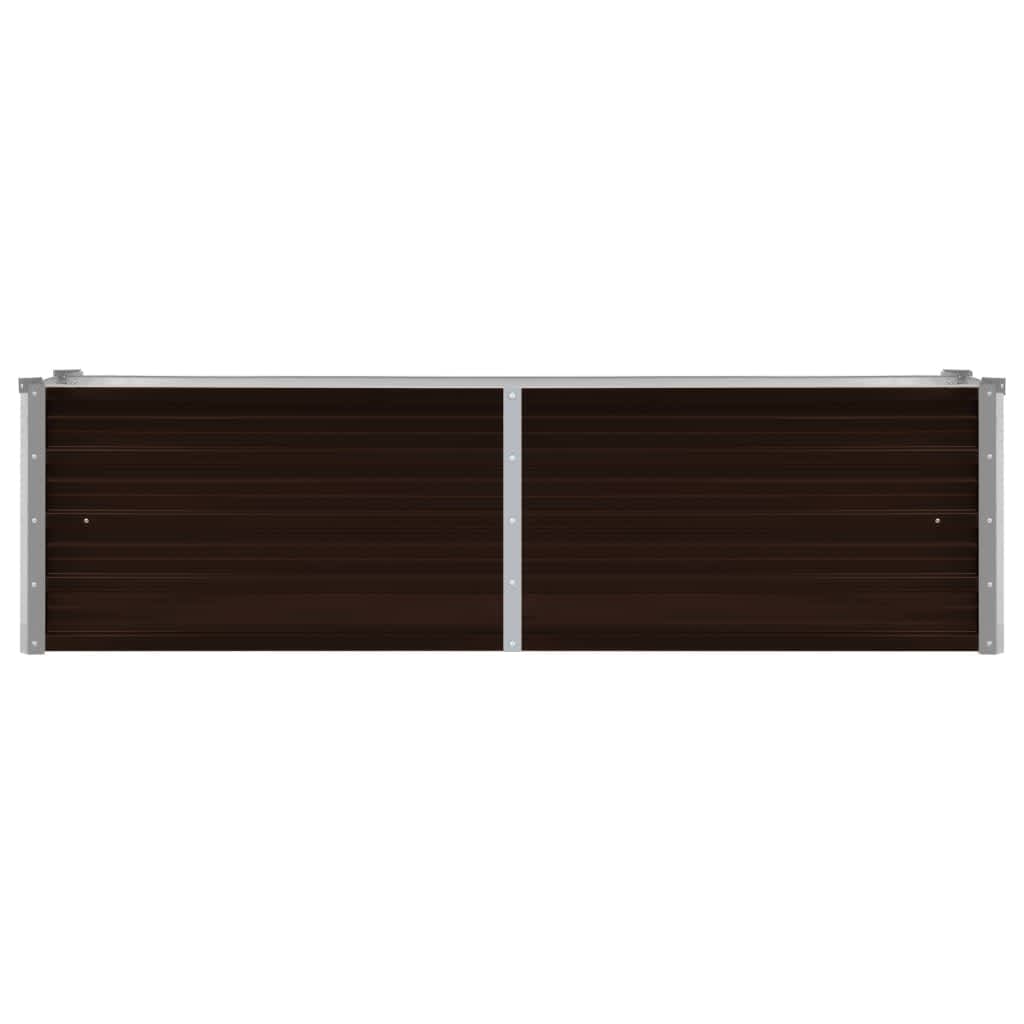 Plantenbak Verhoogd Gegalvaniseerd Staal 160 x 40 x 45 cm