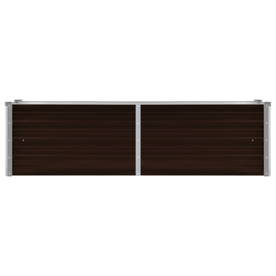 Plantenbak Verhoogd Gegalvaniseerd Staal 160 x 40 x 45 cm