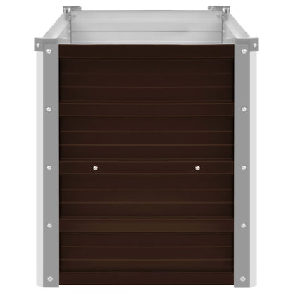 Plantenbak Verhoogd Gegalvaniseerd Staal 160 x 40 x 45 cm
