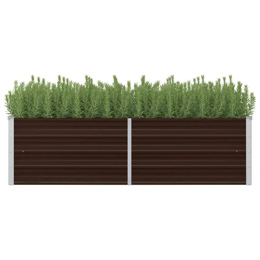 Plantenbak Verhoogd Gegalvaniseerd Staal 160 x 40 x 45 cm