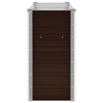 Plantenbak Verhoogd Gegalvaniseerd Staal 100 x 40 x 77 cm