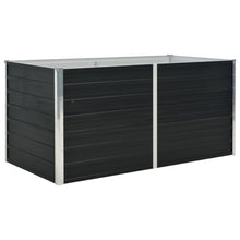 Plantenbak Verhoogd Gegalvaniseerd Staal 160 x 80 x 77 cm