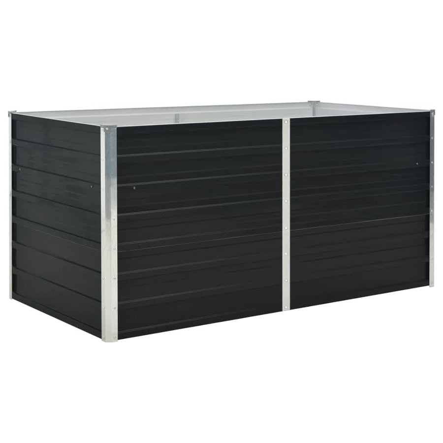 Plantenbak Verhoogd Gegalvaniseerd Staal 160 x 80 x 77 cm