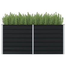 Plantenbak Verhoogd Gegalvaniseerd Staal 160 x 80 x 77 cm