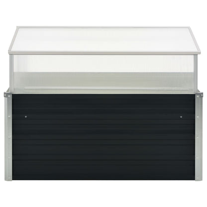 Tuinkas 00X00X77 Cm Gegalvaniseerd Staal Antraciet