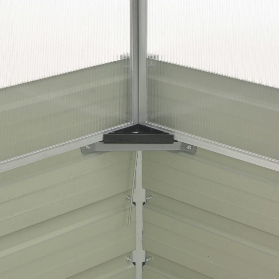 Tuinkas 00X00X77 Cm Gegalvaniseerd Staal Antraciet