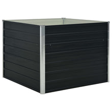 Plantenbak Verhoogd 00X00X77Cm Gegalvaniseerd Staal Antraciet