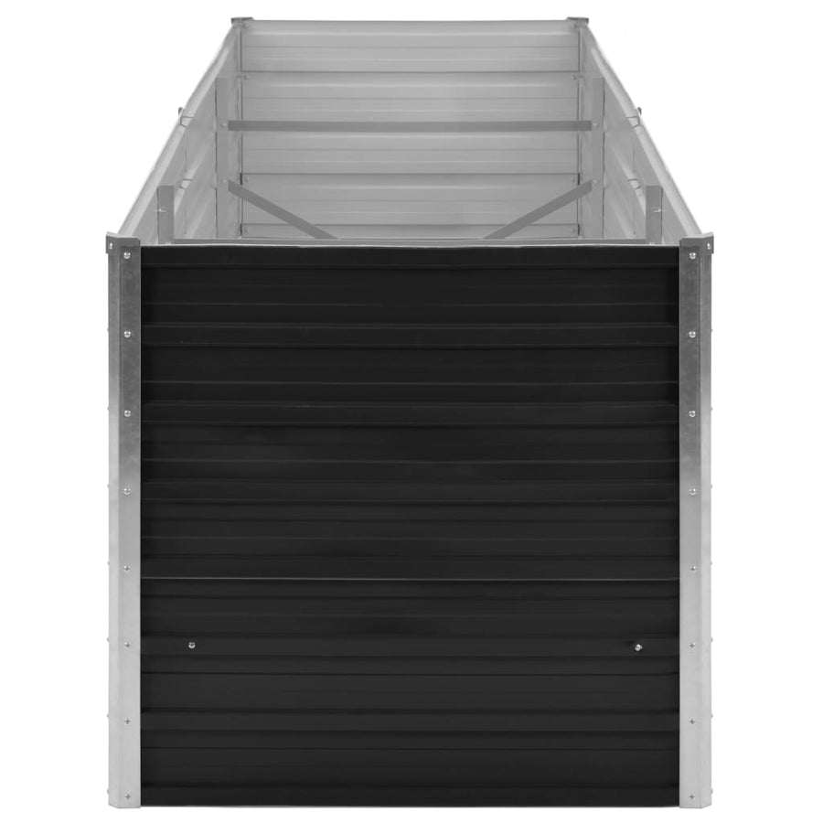 Plantenbak Verhoogd Gegalvaniseerd Staal 240 x 80 x 77 cm
