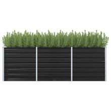 Plantenbak Verhoogd Gegalvaniseerd Staal 240 x 80 x 77 cm