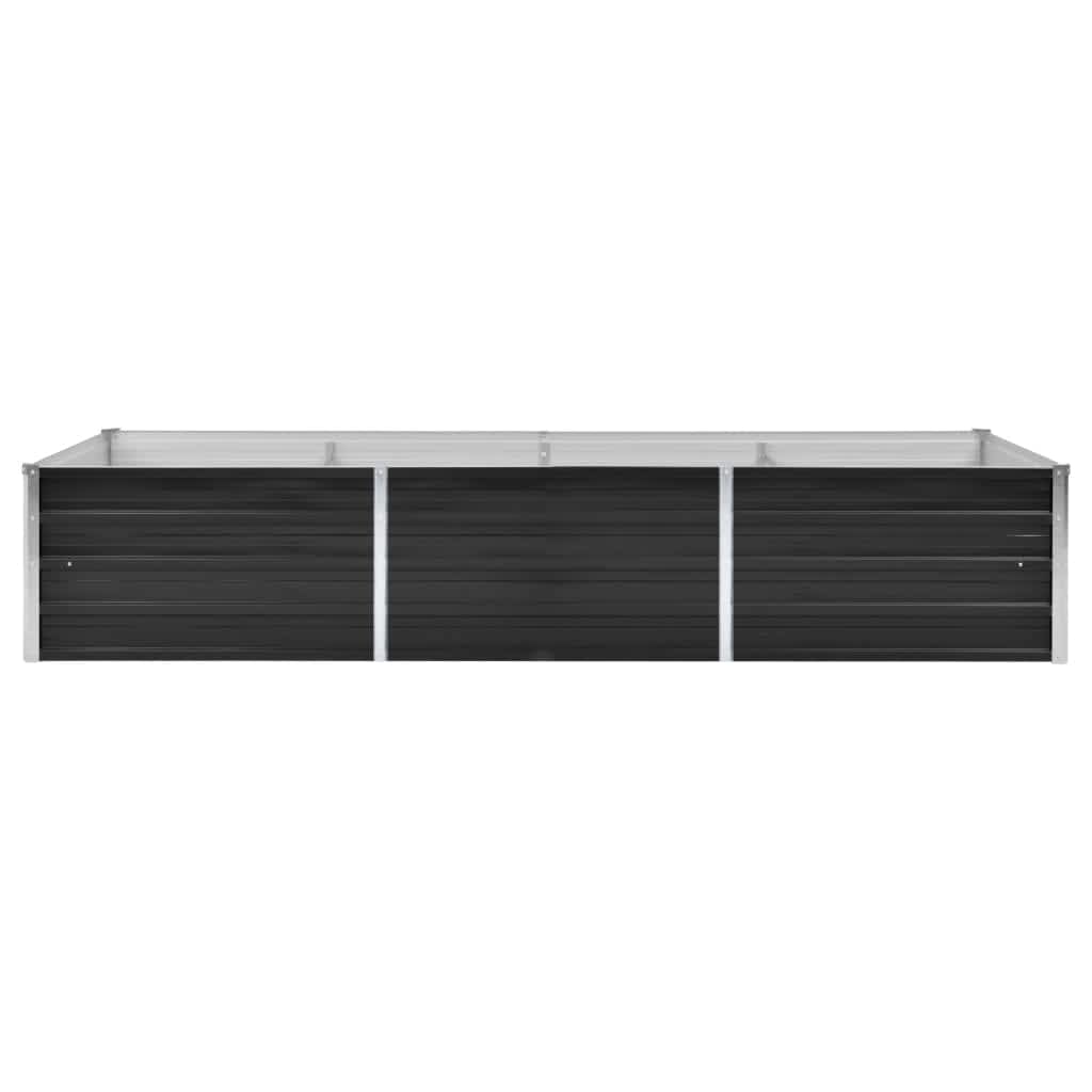 Plantenbak Verhoogd Gegalvaniseerd Staal 240 x 80 x 45 cm