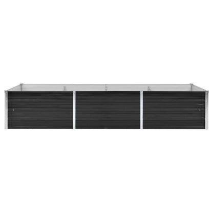 Plantenbak Verhoogd Gegalvaniseerd Staal 240 x 80 x 45 cm