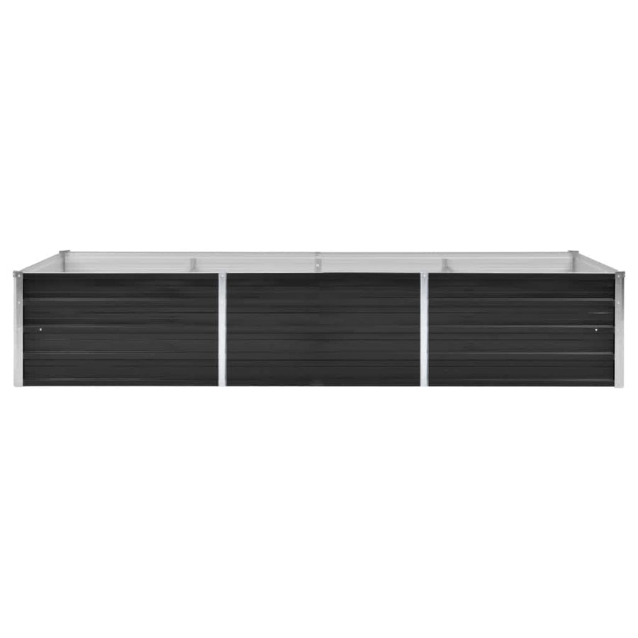 Plantenbak Verhoogd Gegalvaniseerd Staal 240 x 80 x 45 cm