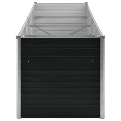Plantenbak Verhoogd Gegalvaniseerd Staal 320 x 80 x 77 cm