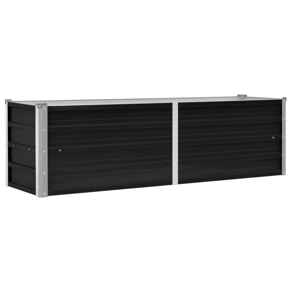 Plantenbak Verhoogd Gegalvaniseerd Staal 160 x 40 x 45 cm