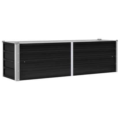 Plantenbak Verhoogd Gegalvaniseerd Staal 160 x 40 x 45 cm