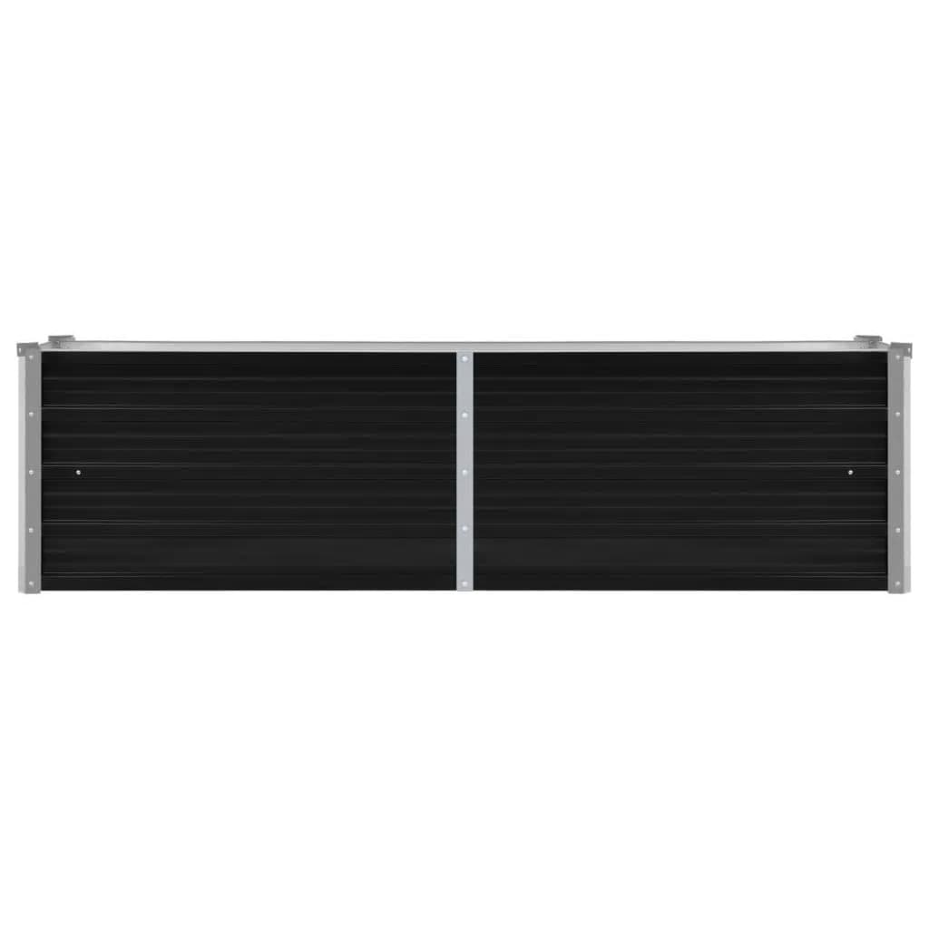 Plantenbak Verhoogd Gegalvaniseerd Staal 160 x 40 x 45 cm