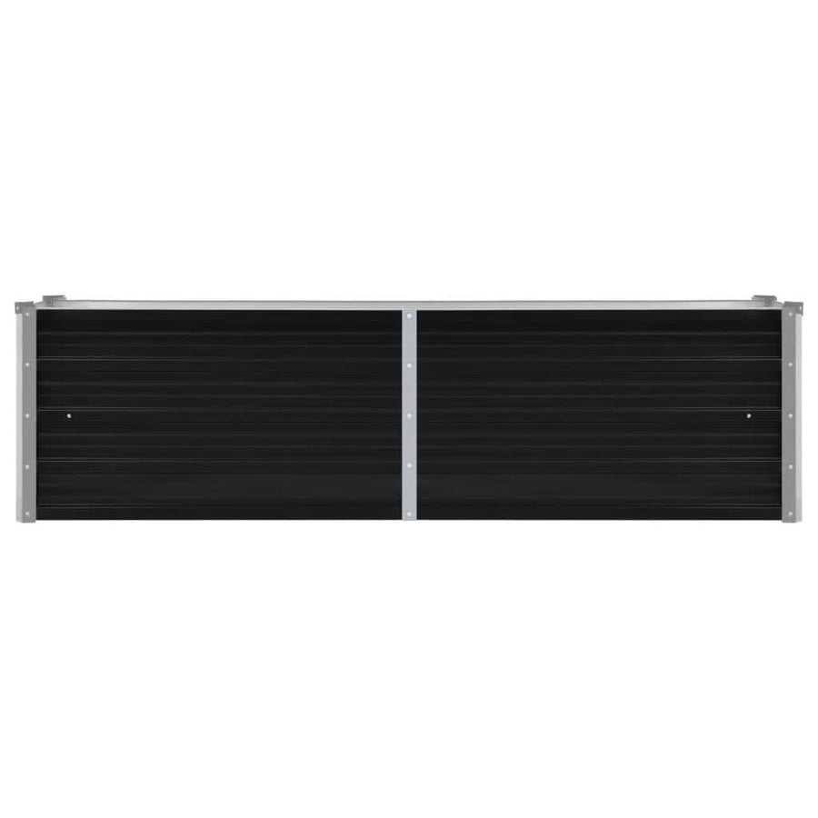Plantenbak Verhoogd Gegalvaniseerd Staal 160 x 40 x 45 cm
