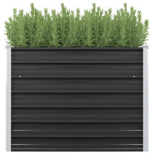 Plantenbak Verhoogd Gegalvaniseerd Staal 100 x 40 x 77 cm
