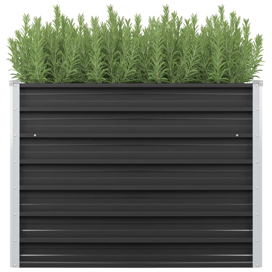 Plantenbak Verhoogd Gegalvaniseerd Staal 100 x 40 x 77 cm