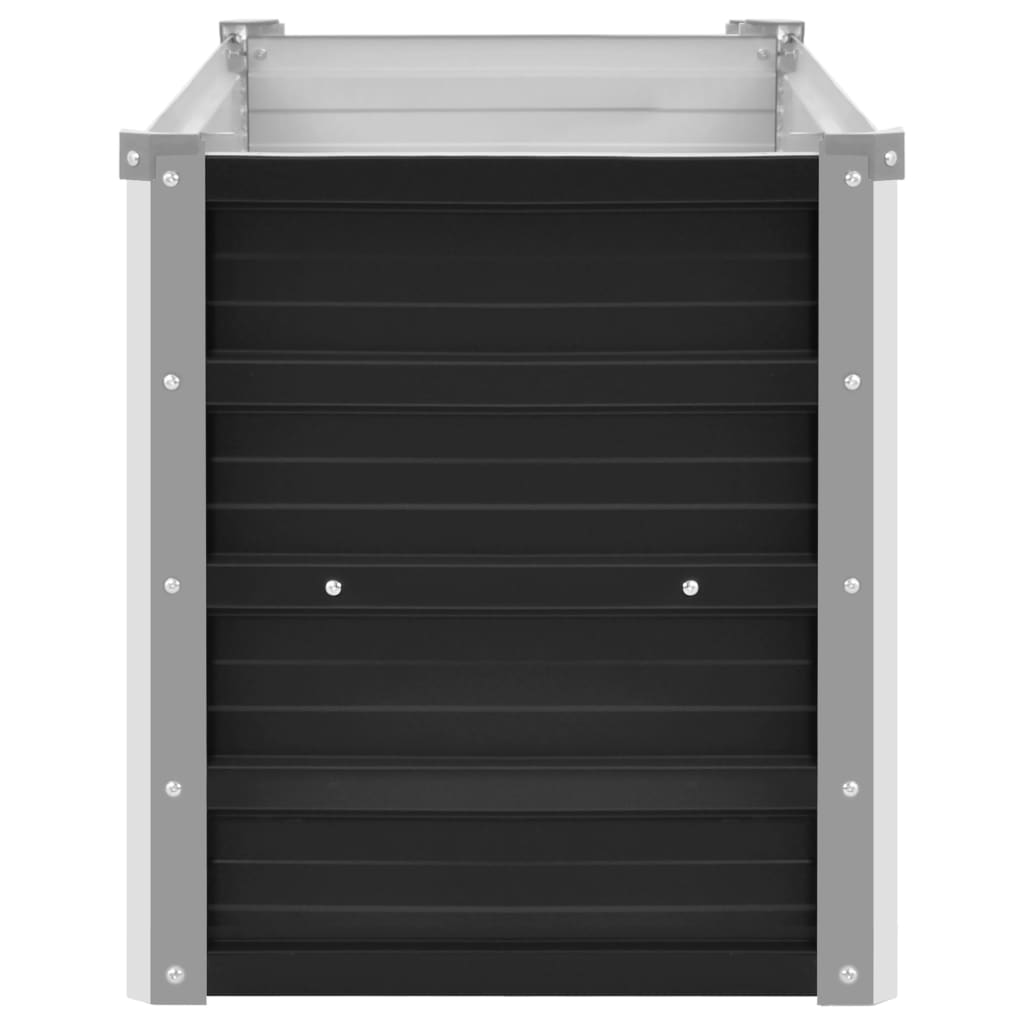 Plantenbak Verhoogd Gegalvaniseerd Staal 100 x 40 x 45 cm