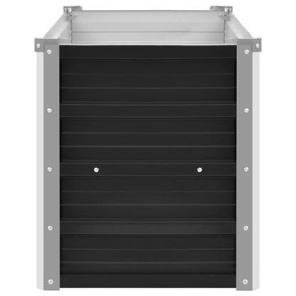 Plantenbak Verhoogd Gegalvaniseerd Staal 100 x 40 x 45 cm