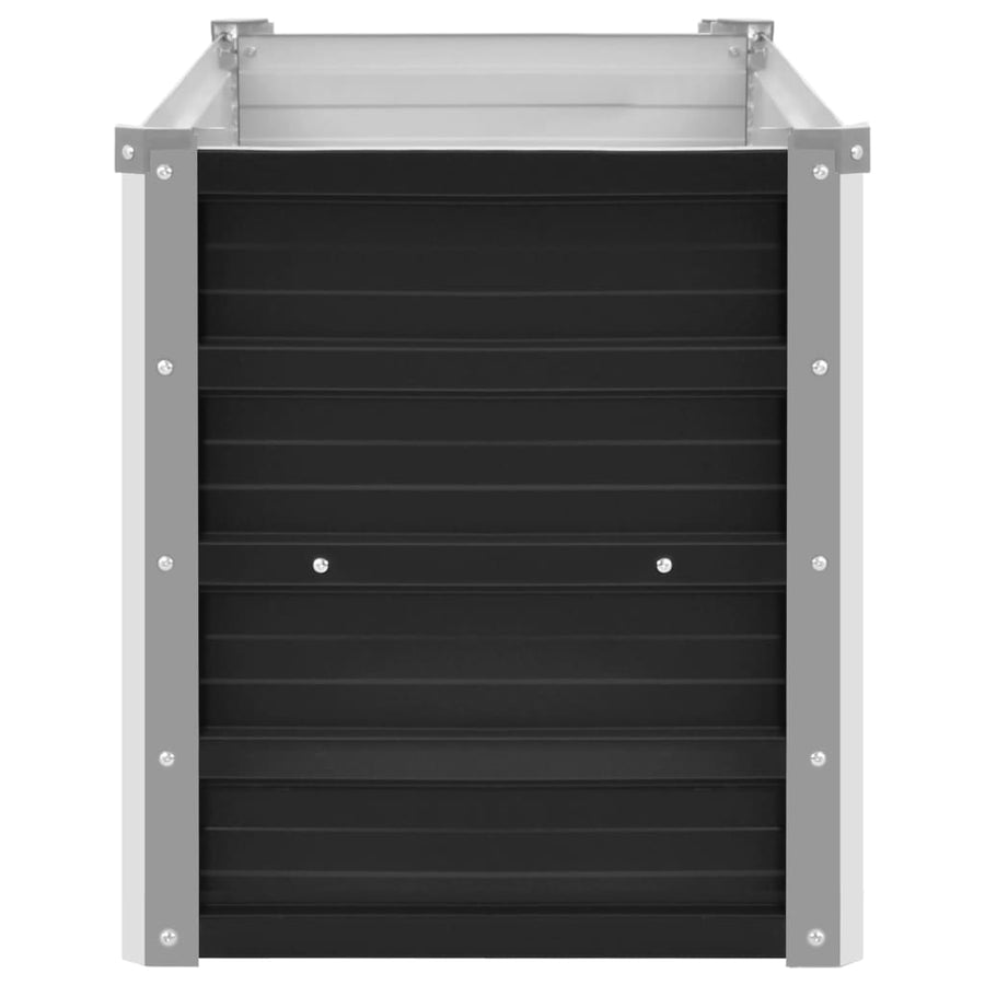 Plantenbak Verhoogd Gegalvaniseerd Staal 100 x 40 x 45 cm