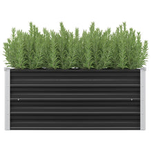 Plantenbak Verhoogd Gegalvaniseerd Staal 100 x 40 x 45 cm