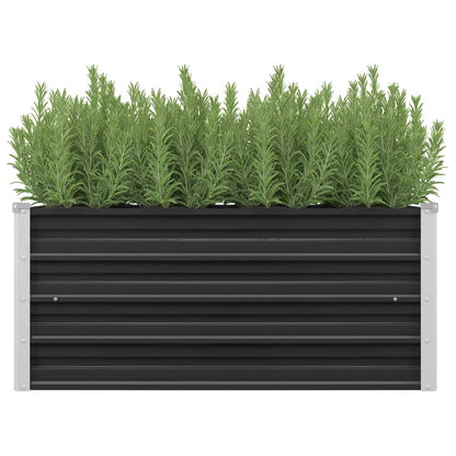 Plantenbak Verhoogd Gegalvaniseerd Staal 100 x 40 x 45 cm