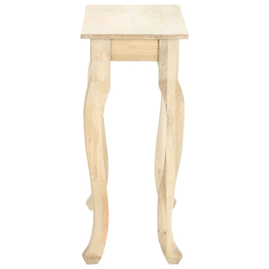 Wandtafel 110X35X77 Cm Massief Mangohout