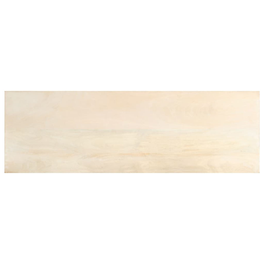 Wandtafel 110X35X77 Cm Massief Mangohout
