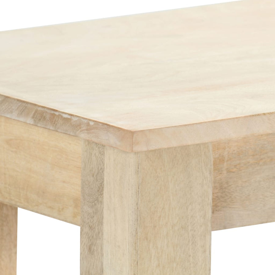 Wandtafel 110X35X77 Cm Massief Mangohout