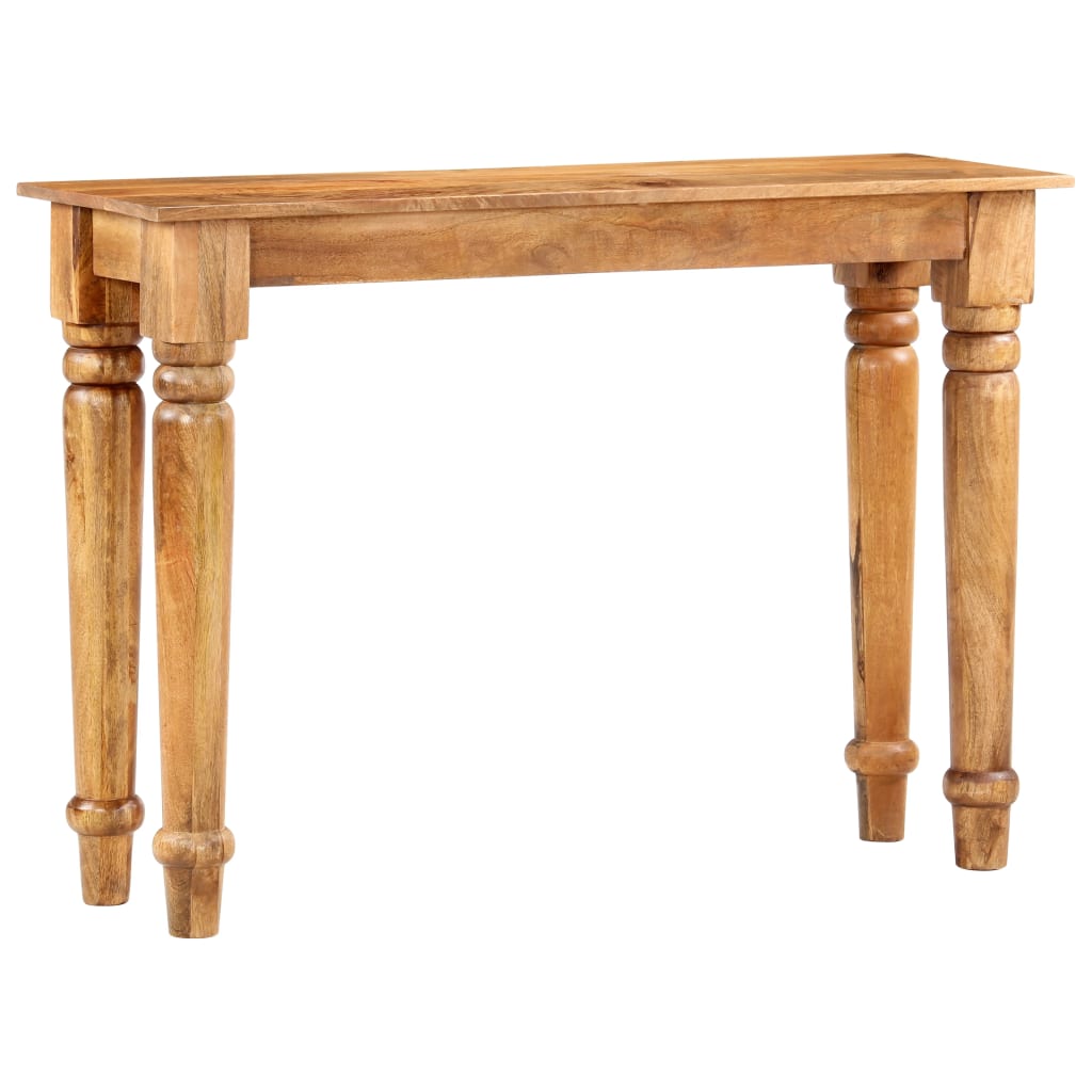 Consoletafel 110x35x77 cm Massief mangohout