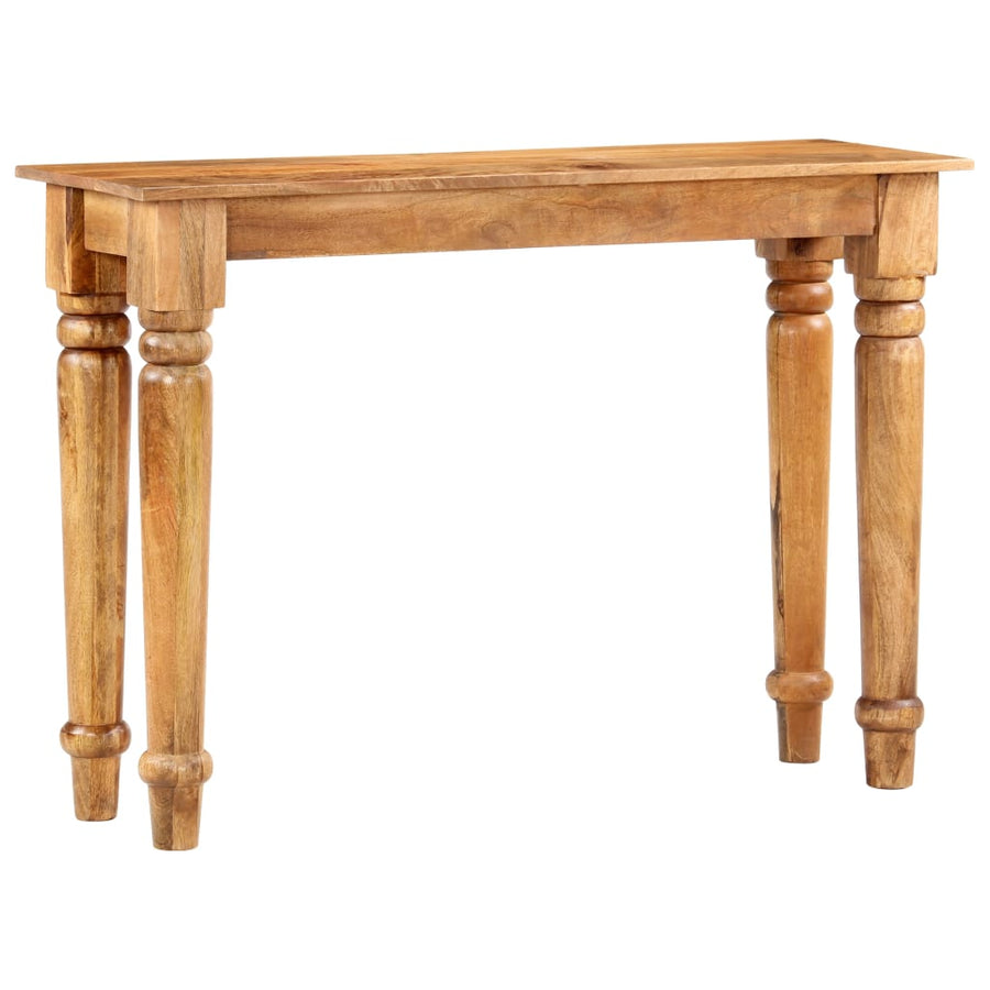 Consoletafel 110x35x77 cm Massief mangohout
