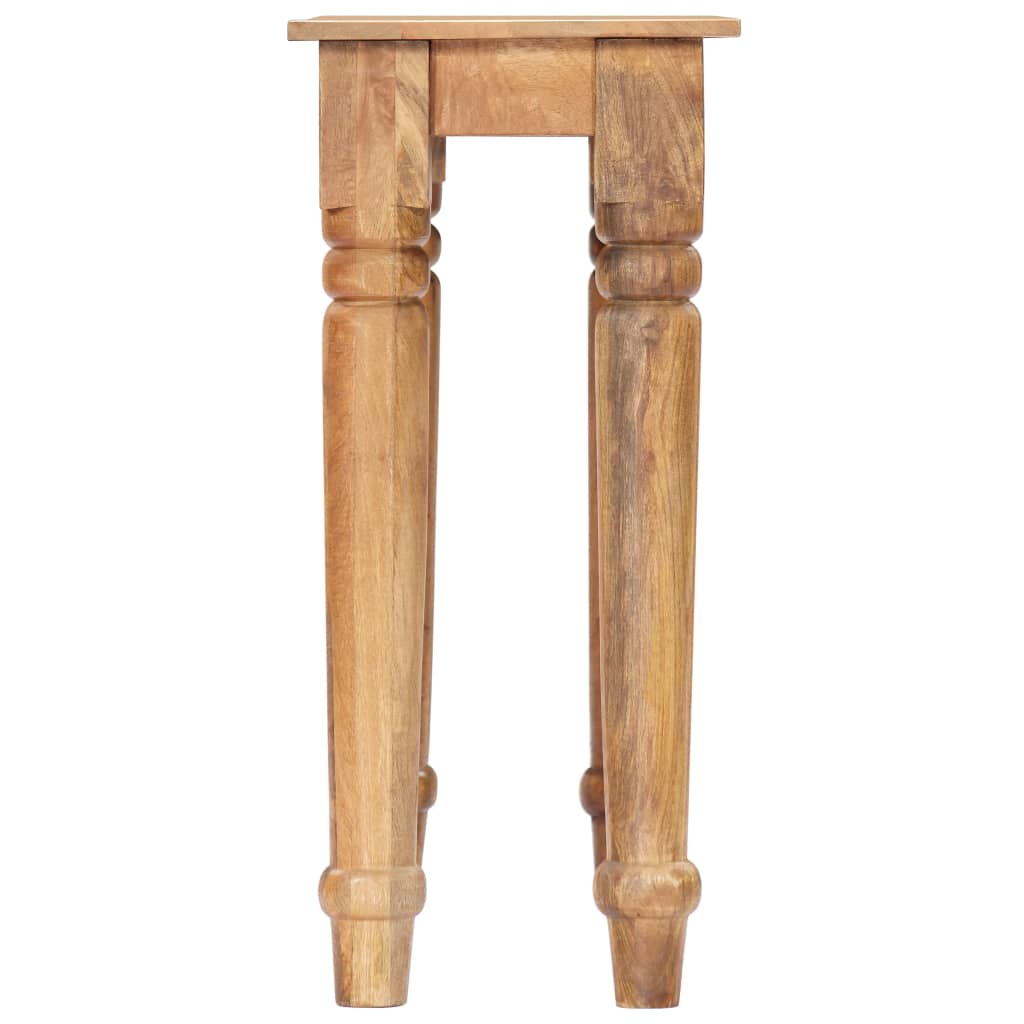 Consoletafel 110x35x77 cm Massief mangohout