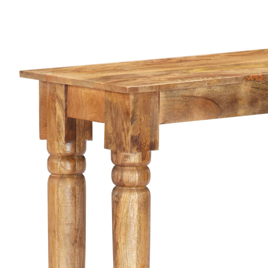Consoletafel 110x35x77 cm Massief mangohout