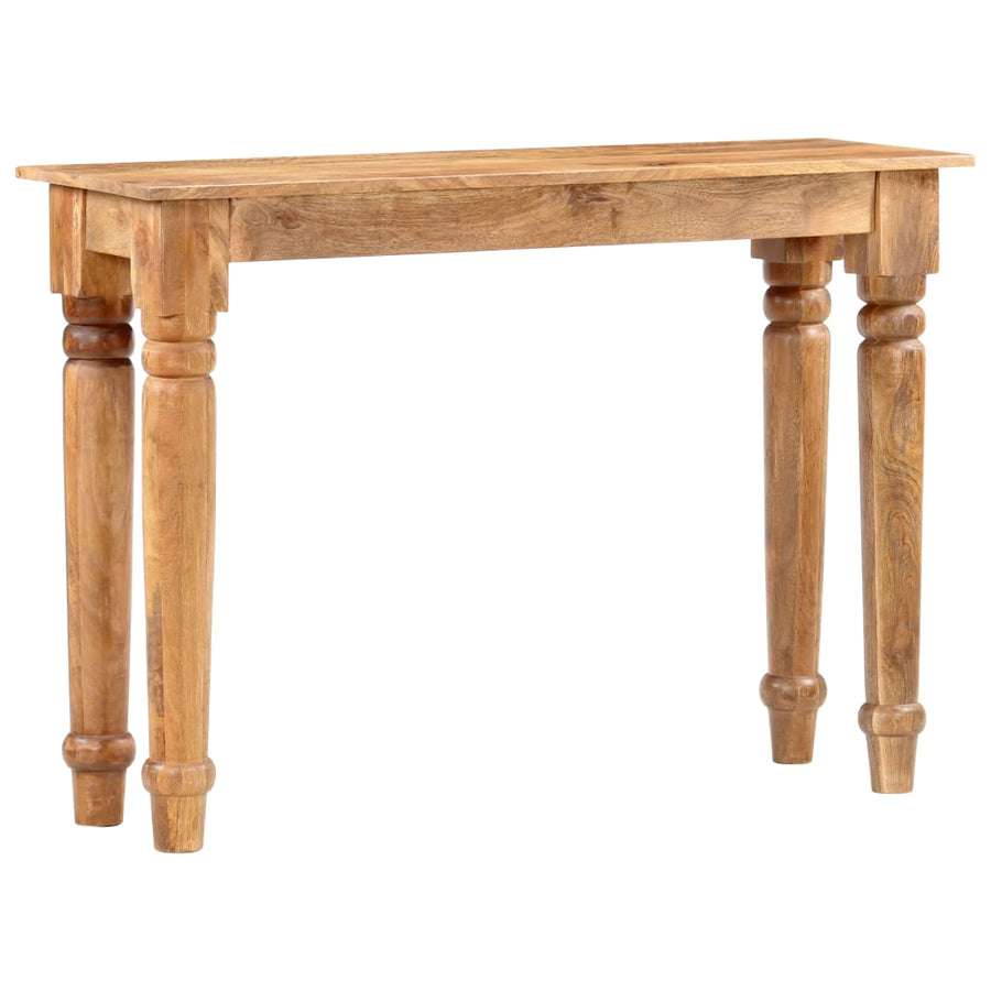 Consoletafel 110x35x77 cm Massief mangohout