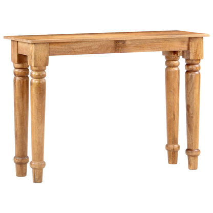Consoletafel 110x35x77 cm Massief mangohout