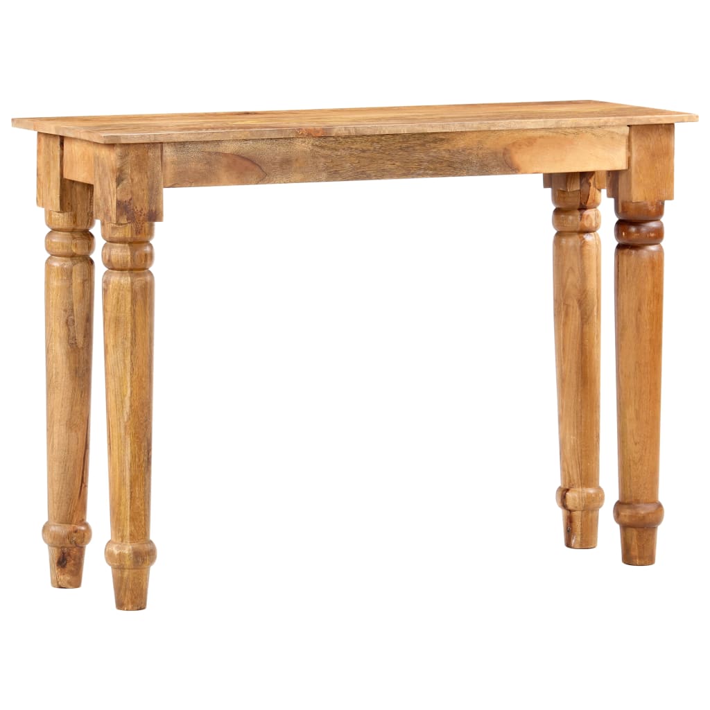Consoletafel 110x35x77 cm Massief mangohout