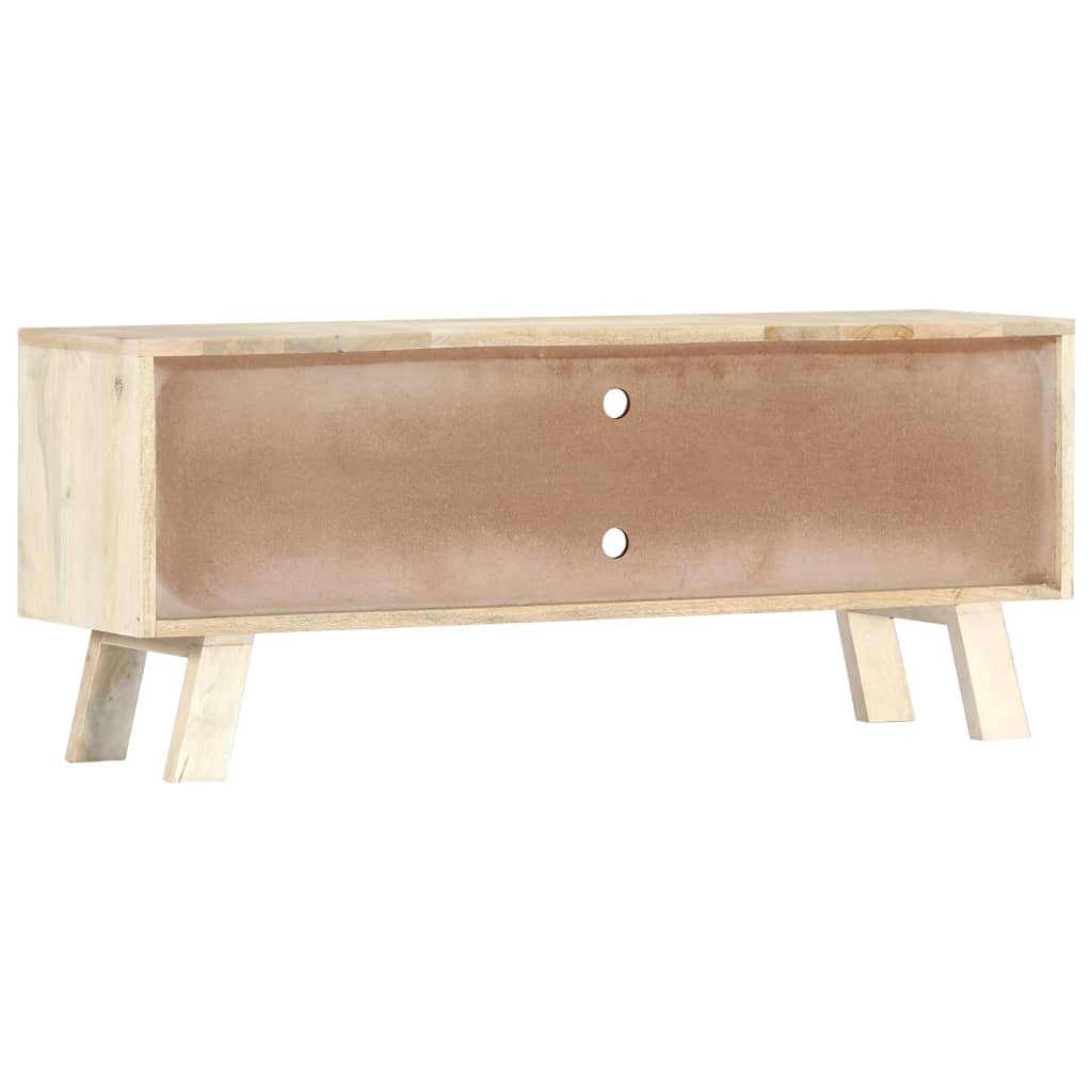 Tv-Meubel 110X30X44 Cm Massief Mangohout
