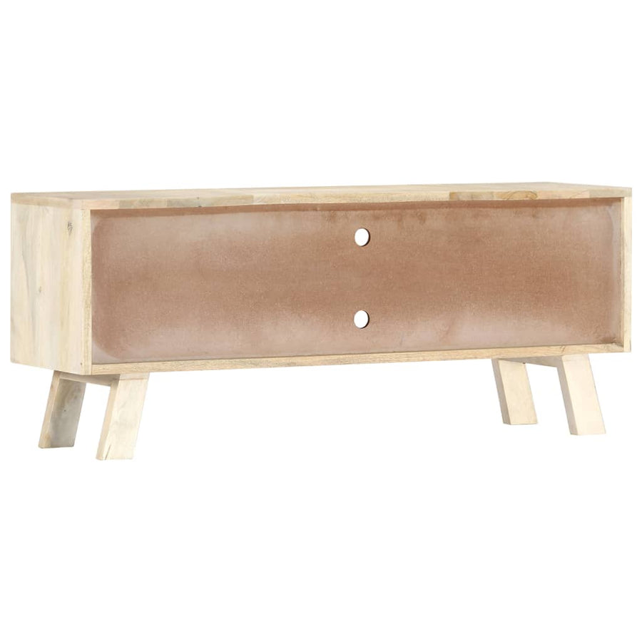 Tv-Meubel 110X30X44 Cm Massief Mangohout