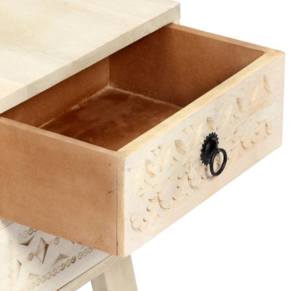 Tv-Meubel 110X30X44 Cm Massief Mangohout