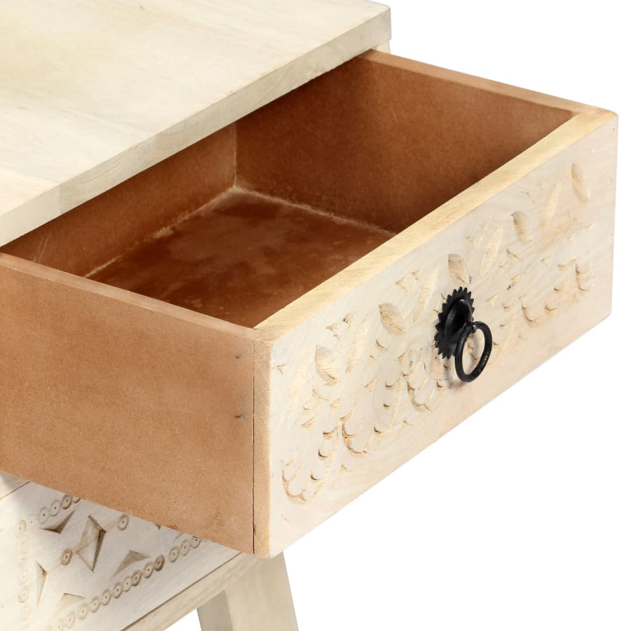 Tv-Meubel 110X30X44 Cm Massief Mangohout