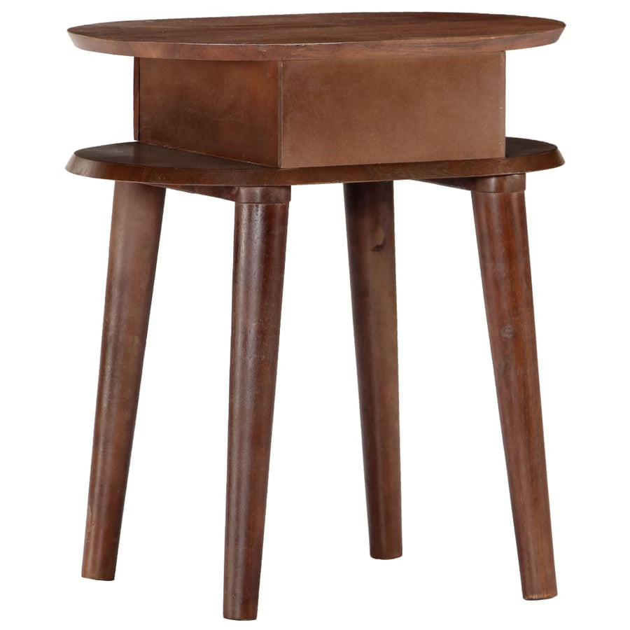 Nachtkastje 50X35X55 Cm Massief Acaciahout