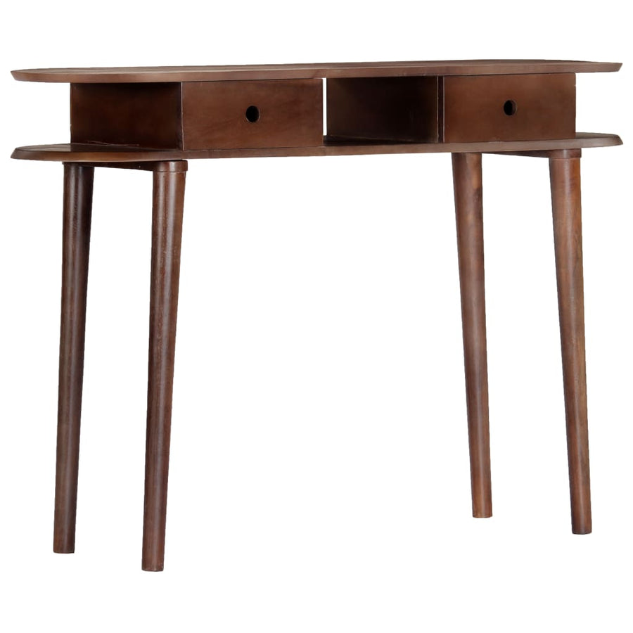 Wandtafel 110X35X76 Cm Massief Acaciahout