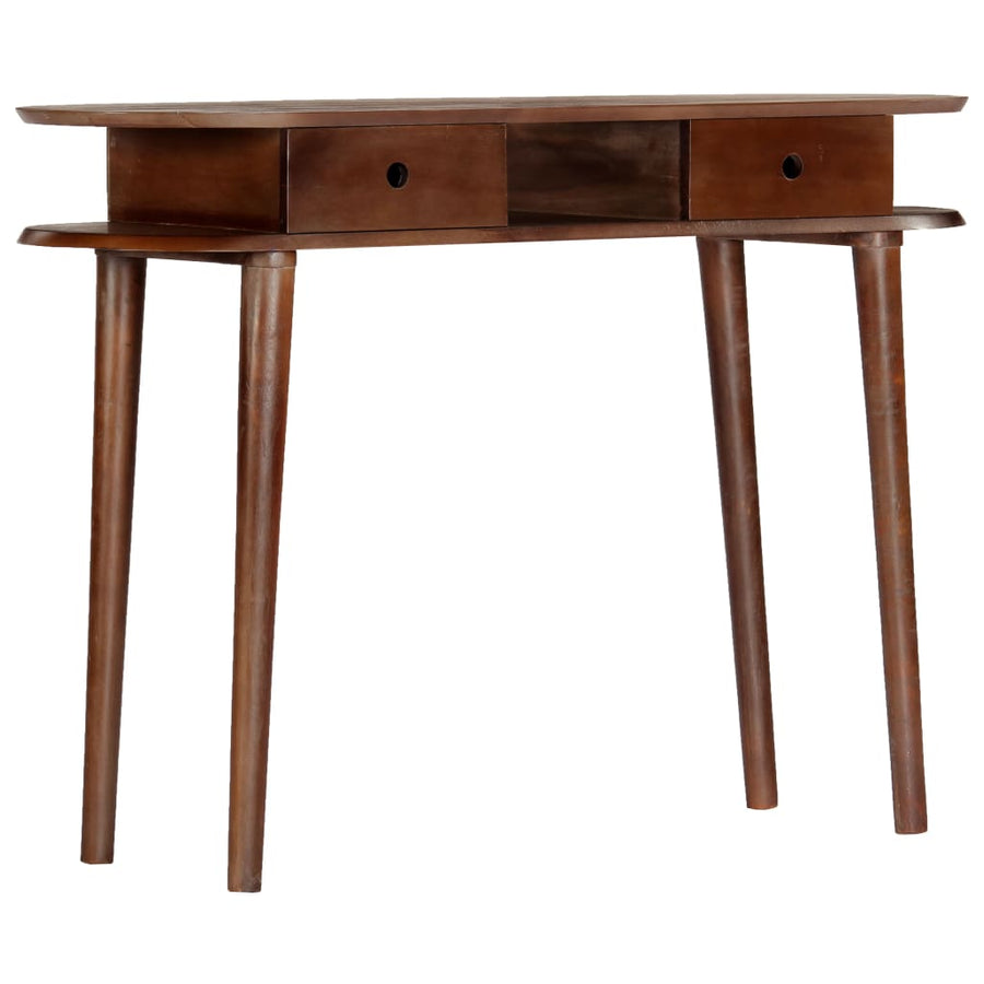Wandtafel 110X35X76 Cm Massief Acaciahout