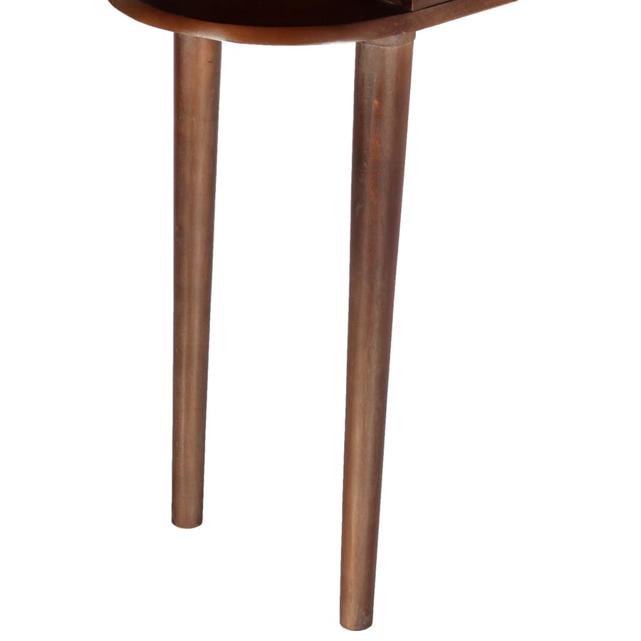 Wandtafel 110X35X76 Cm Massief Acaciahout